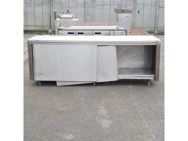 Rvs werkbank - afbeelding 1 van  10