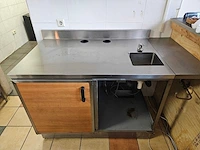 Rvs werkmeubel - afbeelding 1 van  4
