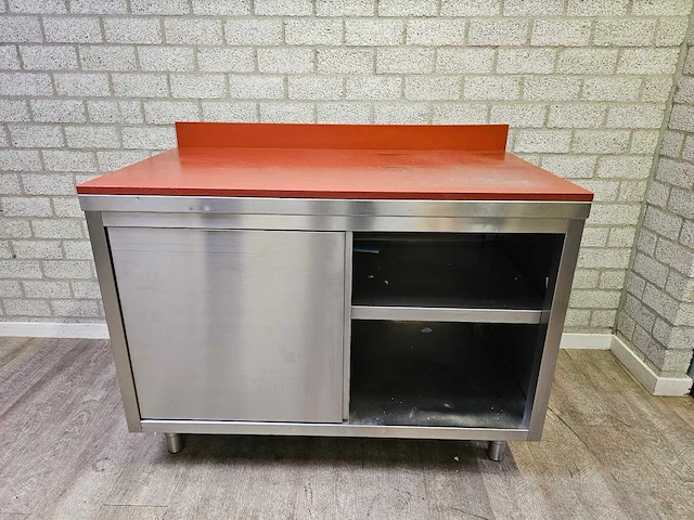 Rvs werktafel 120cm - afbeelding 3 van  4