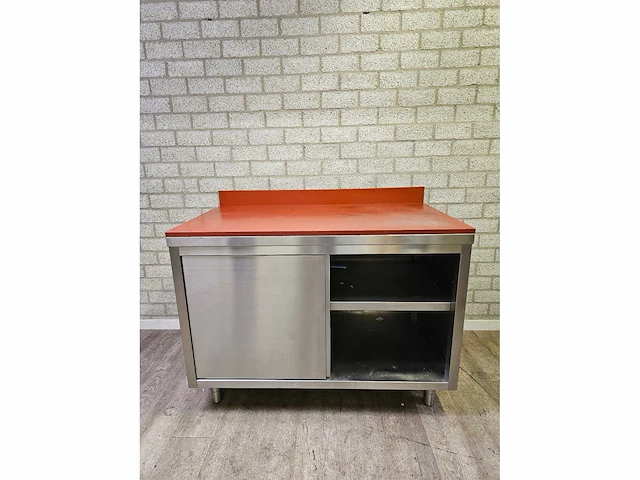 Rvs werktafel 120cm - afbeelding 4 van  4