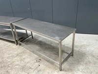 Rvs werktafel (2x) - afbeelding 4 van  4