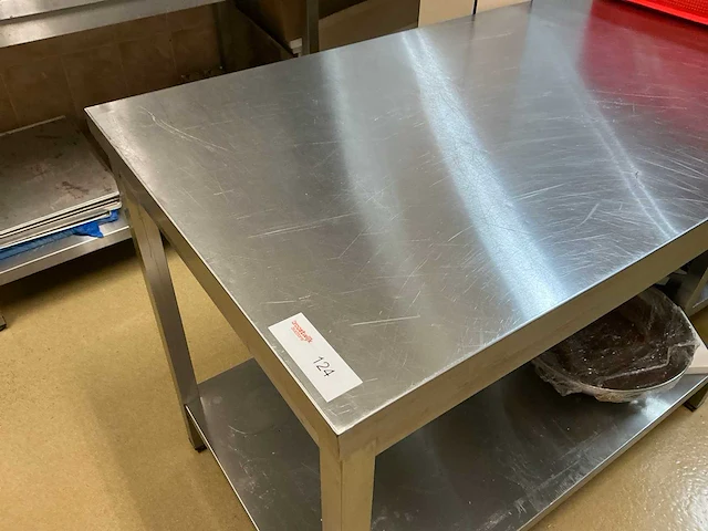 Rvs werktafel (3x) - afbeelding 3 van  6