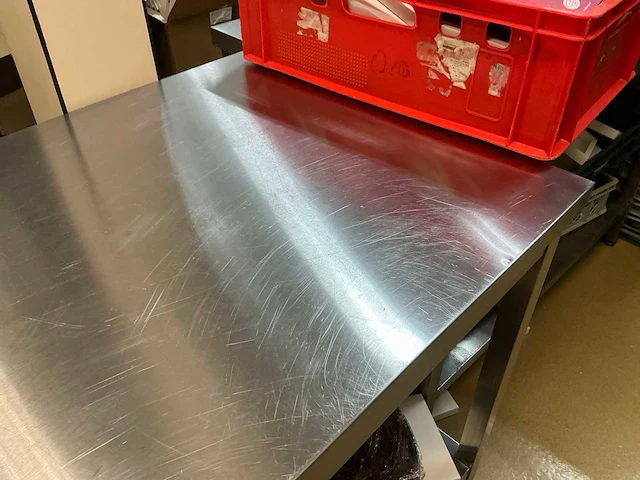 Rvs werktafel (3x) - afbeelding 4 van  6