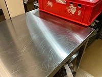 Rvs werktafel (3x) - afbeelding 4 van  6
