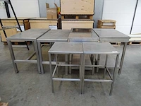 Rvs werktafel (6x) - afbeelding 2 van  2