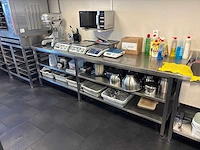 Rvs werktafel (7x) - afbeelding 1 van  6