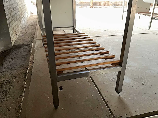 Rvs werktafel met 8 lades - afbeelding 7 van  7