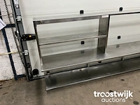 Rvs werktafel met etagère - afbeelding 2 van  8