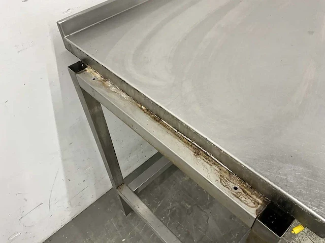 Rvs werktafel met lade - afbeelding 4 van  7