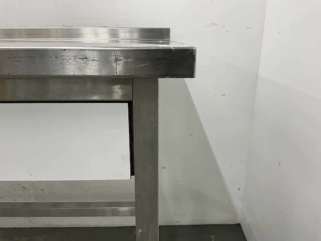 Rvs werktafel met lade - afbeelding 5 van  7