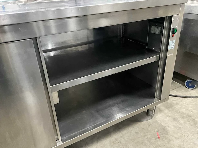 Rvs werktafel met onderkast - afbeelding 4 van  7