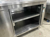 Rvs werktafel met onderkast - afbeelding 4 van  7