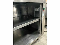 Rvs werktafel met onderkast - afbeelding 5 van  7