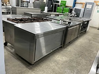 Rvs werktafel met onderkast - afbeelding 1 van  5