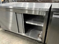 Rvs werktafel met onderkast - afbeelding 5 van  5