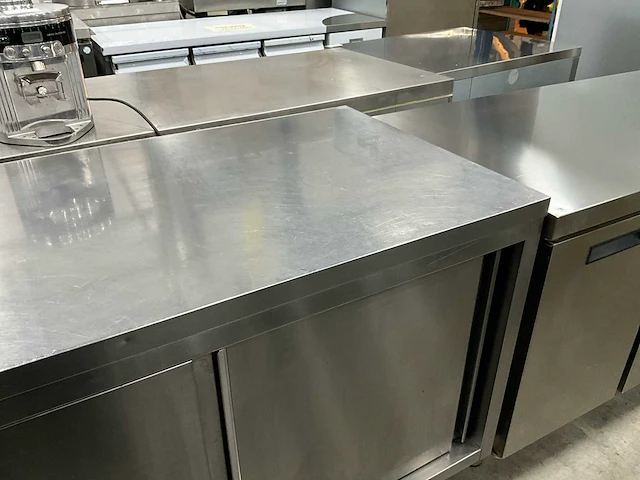 Rvs werktafel met onderkast - afbeelding 5 van  5