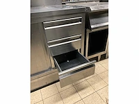 Rvs werktafel met onderkast - afbeelding 7 van  9