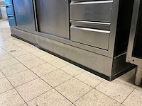 Rvs werktafel met onderkast - afbeelding 9 van  9