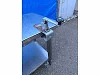 Rvs werktafel verrijdbaar - afbeelding 2 van  4