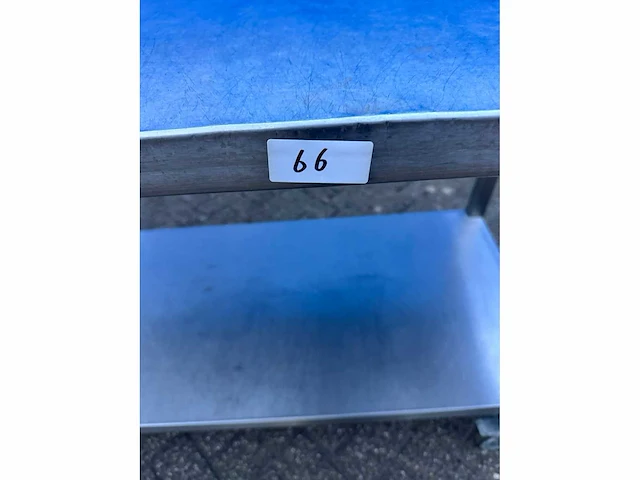 Rvs werktafel verrijdbaar - afbeelding 4 van  4