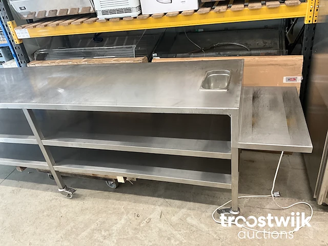 Rvs werktafel verwarmd - afbeelding 3 van  9