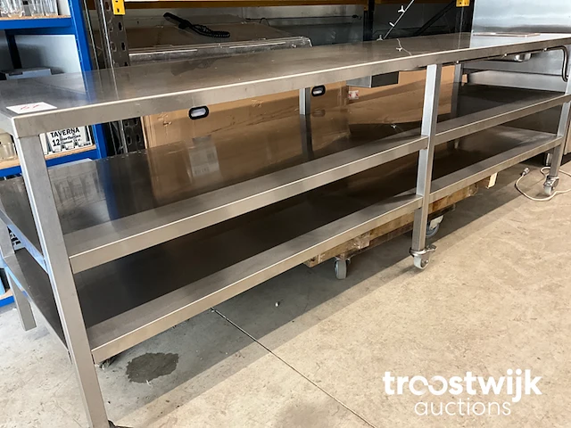 Rvs werktafel verwarmd - afbeelding 8 van  9