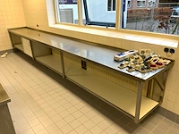 Rvs werktafel (wandgemonteerd) - afbeelding 1 van  7