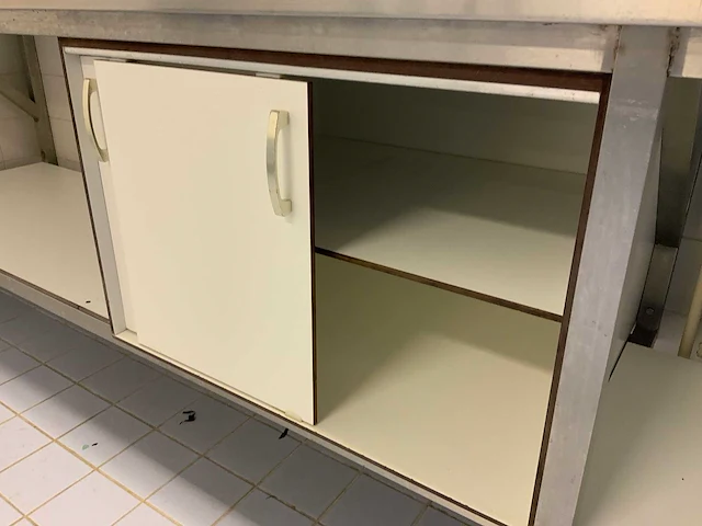 Rvs werktafel (wandgemonteerd) - afbeelding 5 van  7