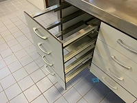 Rvs werktafel (wandgemonteerd) - afbeelding 3 van  8
