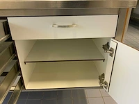 Rvs werktafel (wandgemonteerd) - afbeelding 6 van  8