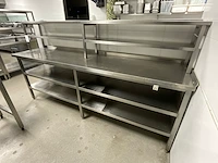 Rvs werktafel - afbeelding 1 van  4