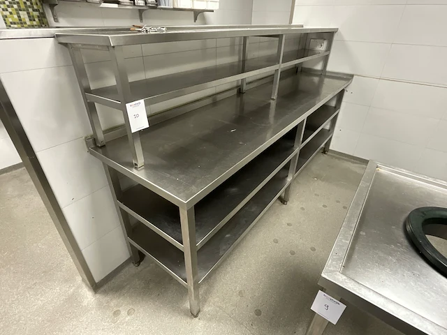 Rvs werktafel - afbeelding 2 van  4