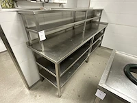 Rvs werktafel - afbeelding 2 van  4