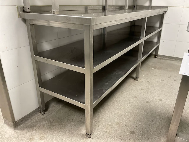 Rvs werktafel - afbeelding 4 van  4