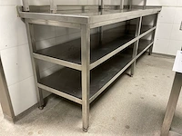 Rvs werktafel - afbeelding 4 van  4