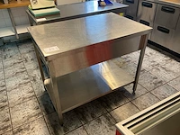 Rvs werktafel - afbeelding 1 van  5