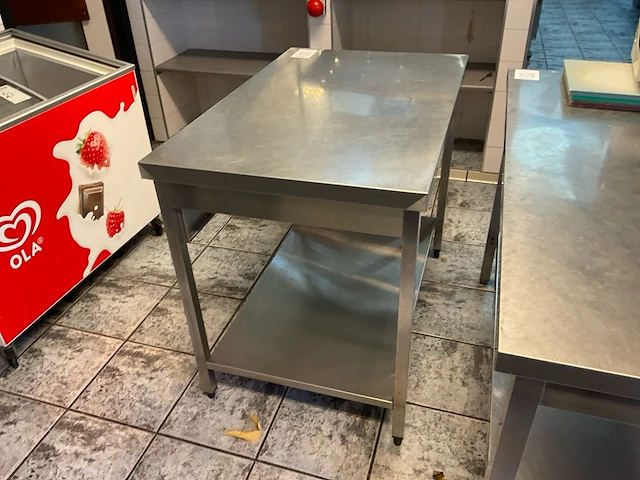 Rvs werktafel - afbeelding 3 van  5