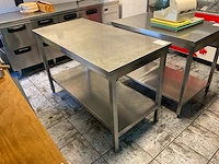 Rvs werktafel - afbeelding 1 van  5