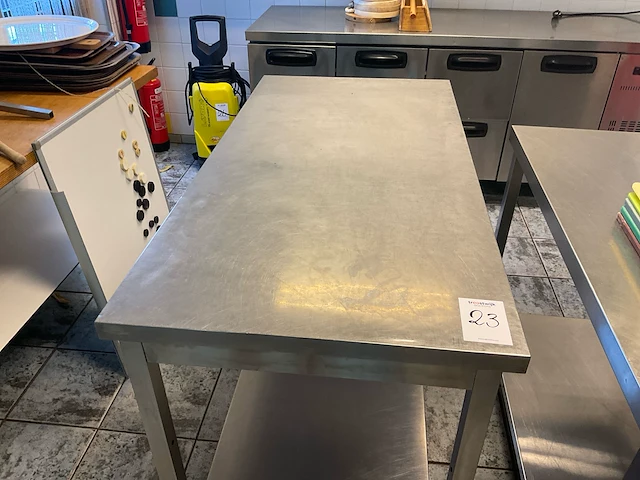 Rvs werktafel - afbeelding 2 van  5