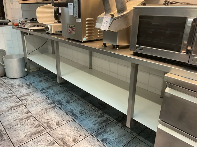 Rvs werktafel - afbeelding 4 van  6