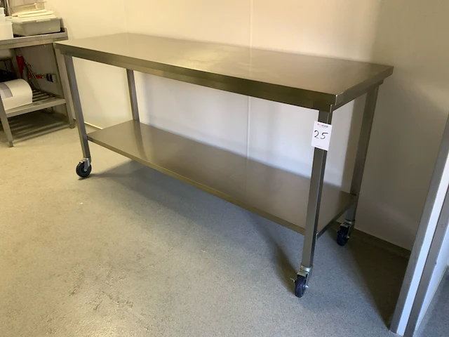 Rvs werktafel - afbeelding 1 van  6