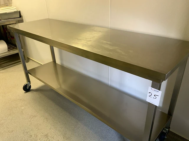 Rvs werktafel - afbeelding 5 van  6