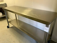 Rvs werktafel - afbeelding 5 van  6