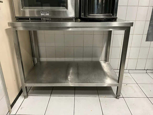 Rvs werktafel - afbeelding 1 van  2