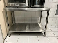 Rvs werktafel - afbeelding 1 van  2