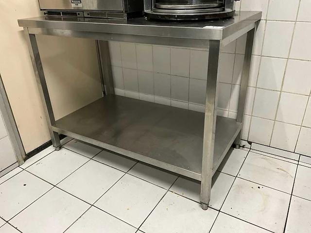 Rvs werktafel - afbeelding 2 van  2