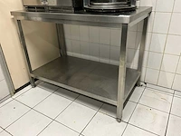 Rvs werktafel - afbeelding 2 van  2