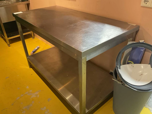 Rvs werktafel - afbeelding 3 van  4