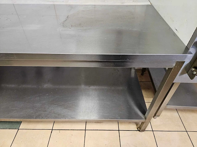 Rvs werktafel - afbeelding 3 van  4
