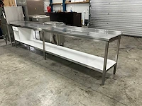 Rvs werktafel - afbeelding 1 van  9
